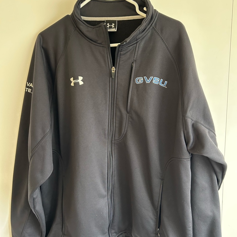 Grand Valley State Under Armour Charcoal Performance Jacket